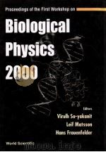 Proceedings of the First Workshop on Biological Physics 2000     PDF电子版封面  9810246226   