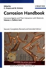 Corrosion Handbook  Volume 11  Sulfuric Acid     PDF电子版封面  3527311279  G.Kreysa  M.Schutze 