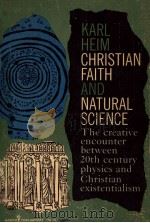 CHRISTIAN FAITH AND NATURAL SCIENCE（1953 PDF版）