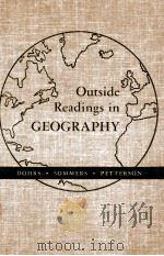 OUTSIDE READINGS IN GEOGRAPHY   1964  PDF电子版封面    FRED E. DOHRS 
