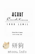 HEART CPMDOTOPMS   1994  PDF电子版封面    SARA LEWIS 
