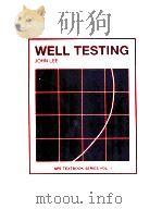 Well Testing     PDF电子版封面  0895203170  John Lee 