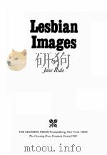LESBIAN IMAGES   1982  PDF电子版封面    JANE RULE 