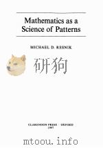 MATHEMATICS AS A SCIENCE OF PATTERNS（1997 PDF版）