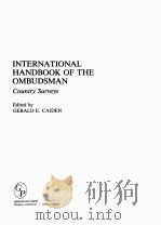 INTERNATIONAL HANDBOOK OF THE OMBUDSMAN:COUNTRY SURVEYS（1983 PDF版）