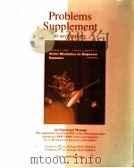 Problems Supplement to accompany  Vector Mechanics for Engineers:Dynamics Sixth Edition     PDF电子版封面  0072443510  William  E.Clausen  Amos Gilat 