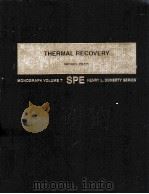 Thermal Recovery     PDF电子版封面    Michael Prats 