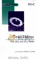 RSC CLEAN TECHNOLOGY MONOGRAPHS  Clean Energy（ PDF版）