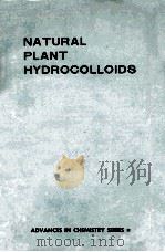 NATURAL PLANT HYDROCOLLOIDS   1954  PDF电子版封面     