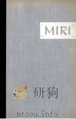 MIRI:A NOVEL（1957 PDF版）