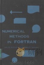 NUMERICAL METHODS IN FORTRAN   1979  PDF电子版封面    JOHN M. MCCORMICK 
