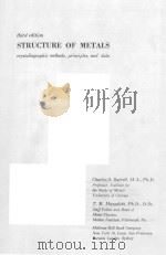 STRUCTURE OF METALS THIRD EDITION   1966  PDF电子版封面    CHARLES S. BARRETT 
