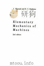 MECHANICS OF MACHINES:ELEMENTARY THEORY AND EXAMPLES（1965 PDF版）