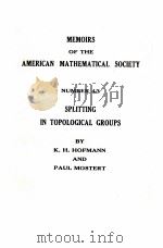 SPLITTING IN TOPOLOGICAL GROUPS（1963 PDF版）