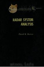 RADAR SYSTEM ANALYSIS（1964 PDF版）