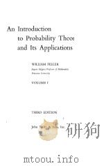 AN TNTRODUCTION TO PROBABILITY THEORY AND ITS APPLICATIONS VOL. I THIRD EDITION（1968 PDF版）