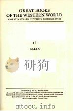GREAT BOOKS OF THE WESTERN WORLD 50 MARX   1980  PDF电子版封面     