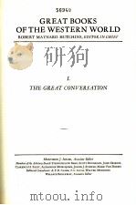 GREAT BOOKS OF THE WESTERN WORLD 1 THE GREAT CONVERSATION（1980 PDF版）