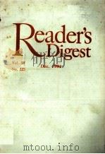 READER‘S DIGEST DEC.1981     PDF电子版封面     