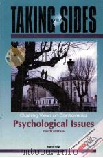 TAKING SIDES CLASHING VIEWS ON CONTROVERSIAL PSYCHOLOGICAL ISSUES TENTH EDITION（1998 PDF版）