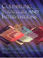 COUNSELING STRATEGIES AND INTERVENTIONS FIFTH EDITION   1999  PDF电子版封面     