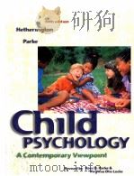 CHILD PSYCHOLOGY:A CONTEMPORARY VIEWPOINT FIFTH EDITION   1999  PDF电子版封面    E.MAVIS HETHERINGTON AND ROSS 