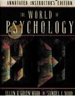 THE WORLD OF PSYCHOLOGY   1993  PDF电子版封面     