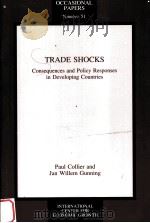 TRADE SHOCKS:CONSEQUENCES AND POLICY RESPONSES IN DEVELOPING COUNTRIES（1994 PDF版）