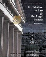 INTRODUCTION TO LAW AND THE LEGAL SYSTEM FIFTH EDITION   1992  PDF电子版封面    HARLOD J.GRILLIOT AND FRANK A. 