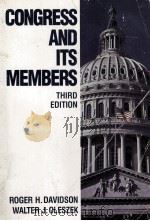 CONGRESS AND ITS MEMBERS THIRD EDITION（1990 PDF版）