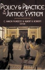 POLICY AND PRACTICE IN THE JUSTICE SYSTEM   1997  PDF电子版封面    C.AARON MCNEECE AND ALBERT R.R 