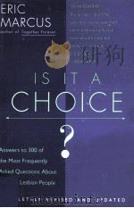 IS IT A CHOICE   1999  PDF电子版封面    ERIC MARCUS 