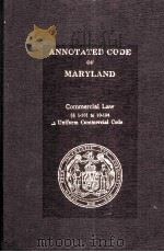 THE ANNOTATED CODE OF THE PUBLIC GENERAL LAWS OF MARYLAND   1975  PDF电子版封面    W.M.WILISON AND J.H.VAUGHAN 