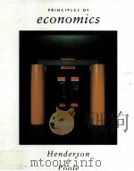 PRINCIPLES OF ECONOMICS   1991  PDF电子版封面    J.VERNON HENDERSON AND WILLIAM 