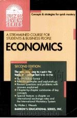 ECONOMICS SECOND EDITION   1993  PDF电子版封面     
