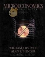 MICROECONOMICS:PRINCIPLES AND POLICY FIFTH EDITION   1991  PDF电子版封面    WILLIAM J.BAUMOL AND ALAN S.BL 