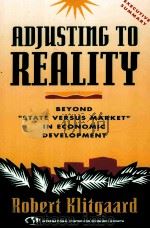 ADJUSTING TO REALITY BEYOND “STATE VERSUS MARKET” IN ECONOMIC DEVELOPMENT（1992 PDF版）