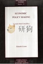 ECONOMIC POLICY MAKING:LESSONS FROM COSTA RICA（1991 PDF版）