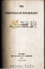 THE ESSENTIALS OF PSYCHOLOGY（1930 PDF版）