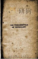 THE FUNDAMENTALS OF PSYCHOLOGY（1917 PDF版）