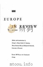 EUROPE IN REVIEW   1964  PDF电子版封面    GEORGE L. MOSSE 
