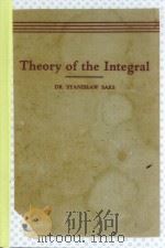 THEORY OF THE INTEGRAL SECOND REVISED EDITION（ PDF版）