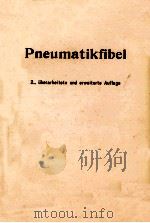 PNEUMATIKFIBEL   1960  PDF电子版封面     