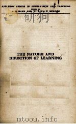 THE NATURE AND DIRECTION OF LEARNING（1929 PDF版）