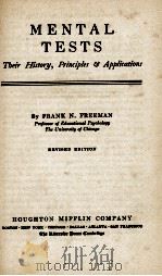 MENTAL TESTS   1939  PDF电子版封面    FRANK N. FREEMAN 