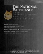 THE NATIONAL EXPERIENCE PART ONE A HISTORY OF THE UNITED STATES TO 1877 EIGHTH EDITION（1977 PDF版）