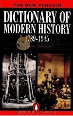 THE NEW PENGUIN DICTIONARY OF MODERN HISTORY 1789-1945   1995  PDF电子版封面    DUNCAN TOWNSON 