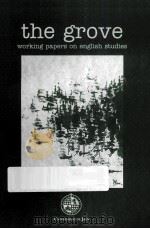 THE GROVE:WORKING PAPERS ON ENGLISH STUDIES   1996  PDF电子版封面     