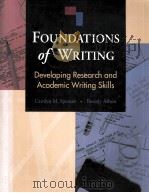 FOUNDATIONS OF WRITING:DEVELOPING RESEARCH AND ACADEMIC WRITING SKILLS（1996 PDF版）