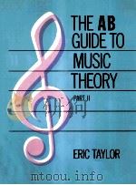 THE AB GUIDE TO MUSIC THEORY PART Ⅱ（1991 PDF版）